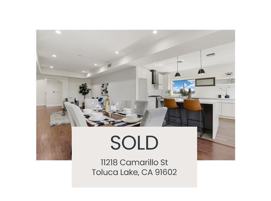 Sold in Toluca Lake